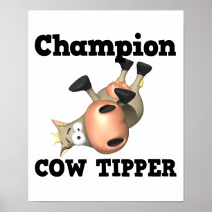 Champion Koe Tipper Poster