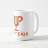 Champion Koffiemok (Voorkant rechts)