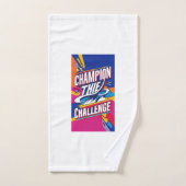 CHAMPION LE DÉFI (Serviette à main)
