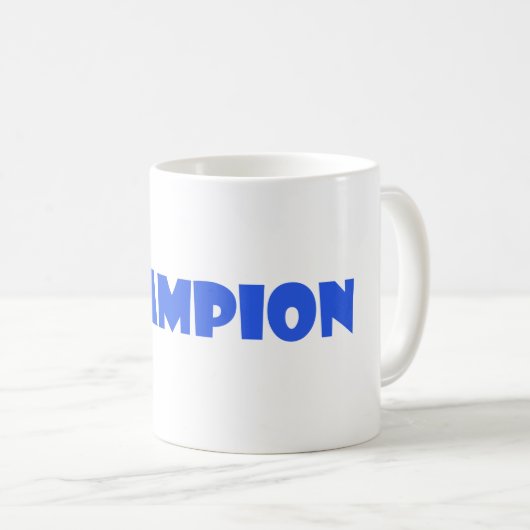 Champion Mug (Devant droit)