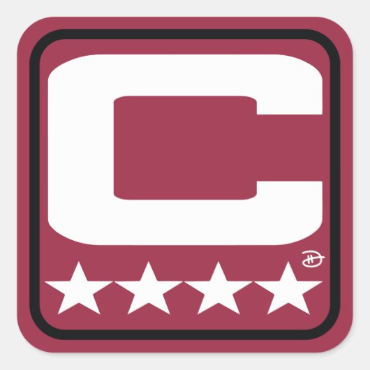 Champion Patch - AZ Red Sticker (Voorkant)