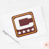 Champion Patch - WAS Burgundy Sticker (Enveloppe)