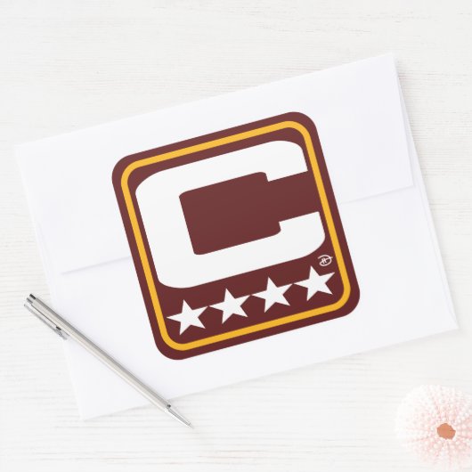 Champion Patch - WAS Burgundy Sticker (Enveloppe)