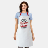 CHAMPION PEPPER SAUCE Wit Schort (Gedragen)