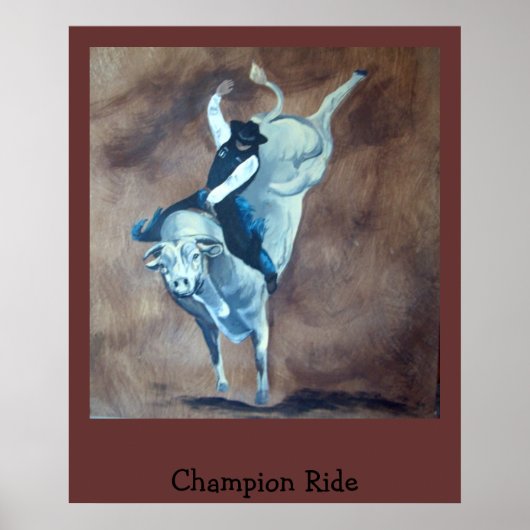 Champion Ride Poster (Voorkant)