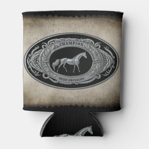 Champion Rodeo Beer Drink land Westerne riem Blikjeskoeler