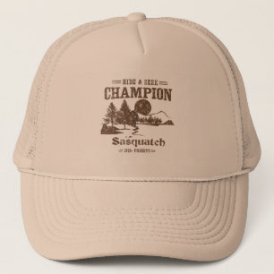 Champion Sasquatch verbergen en zoeken Trucker Pet