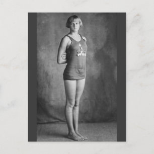 Champion Swimmer, jaren twintig Briefkaart