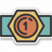 championgordel sticker (Voorkant)