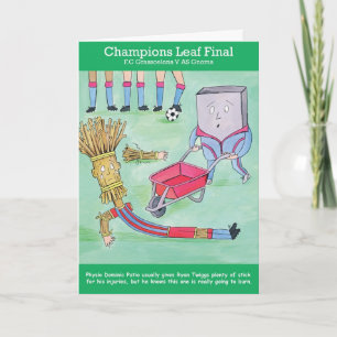 Champions Leaf Groeten Kaart