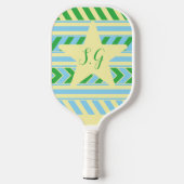 Champions Pickle Ball Monogrammed Racket (Achterkant)