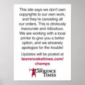 Champions Poster (Voorkant)