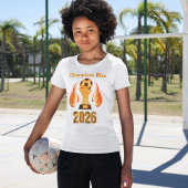 Champions Rise Dream in Gold T-shirt