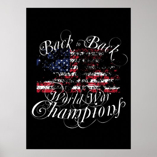 Champions uit de wereldoorlog poster (Voorkant)