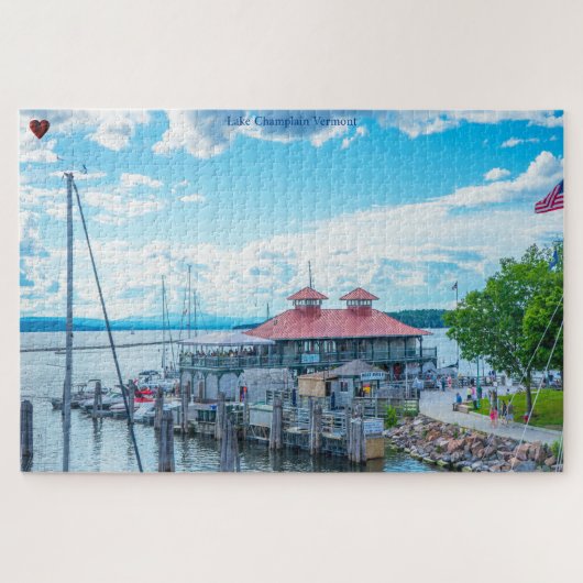 ChamPlain Vermont Jigzaag Puzzle Legpuzzel (Horizontaal)