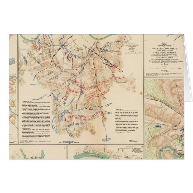 Champs de bataille de Nashville, Tenn (Devant horizontal)