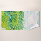 Champs de blé vert, Van Gogh (Serviette de bain)