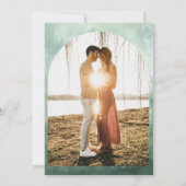 Champs de Faire-part de mariage de trèfle (Dos)