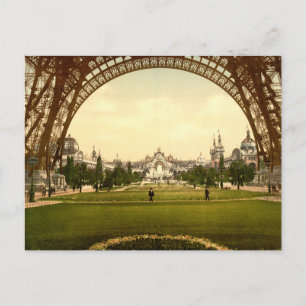 Champs de Mars, Exposition Universal, Parijs Frank Briefkaart