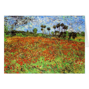 Champs de pavot par Vincent van Gogh