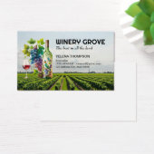 Champs de production | Bouteille de raisins et vin (Bureau)