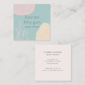 Champs de rêve | CARTE DE VISITE CARRÉ (Devant / Derrière)