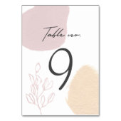 Champs de rêves | Numéro de table (Dos)