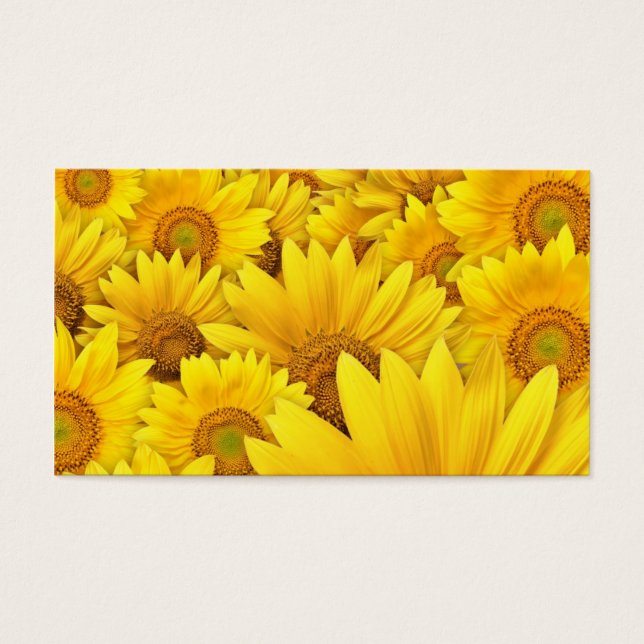 Champs de tournesol jaune (Devant)