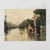 Champs Elysee, Hassam Carte postale (Devant)