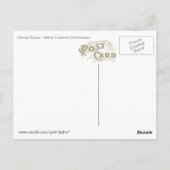 Champs Elysee, Hassam Post Card Briefkaart (Achterkant)