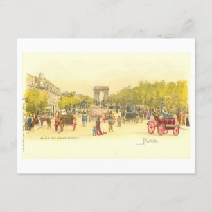 Champs Elysées Briefkaart