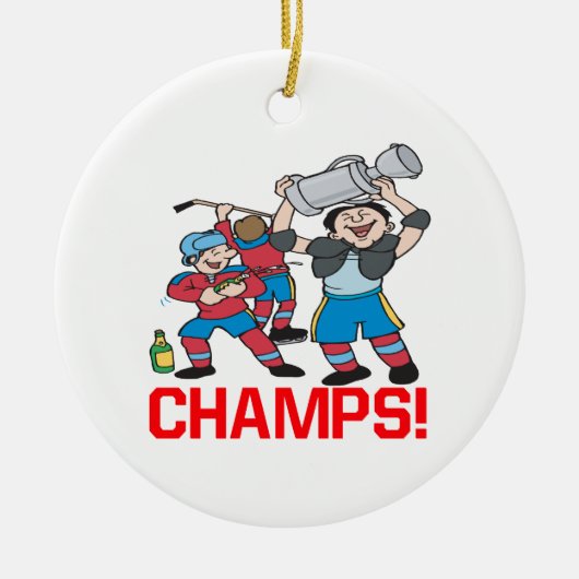 Champs Keramisch Ornament (Voorkant)