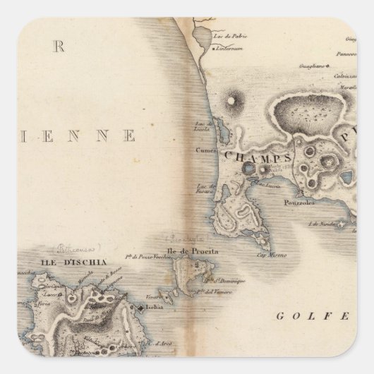 Champs Phlegreens Vierkante Sticker (Voorkant)