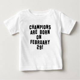 CHAMPS WORDEN GEBOREN OP 29 FEBRUARI SCHRIKKELJAAR