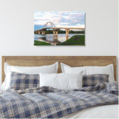 Champure Bridge Canvas Afdruk (Insitu (Slaapkamer))