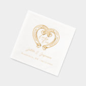 Chance Amour Rustique Occidentale Cœur de Fer à Ch (Gauche)