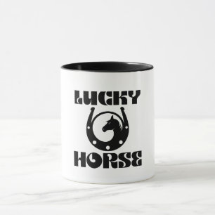 Chance Cheval Horseshoe Mug - Charme et Bonne chan