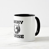 Chance Cheval Horseshoe Mug - Charme et Bonne chan (Devant droit)