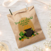 Chance cutesy pour les sacs de faveurs irlandaises (Coupé)