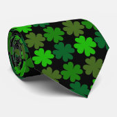 chance de la cravate de trèfle irlandais (Roulé)