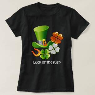 Chance de l'Irlandais. T-shirts du jour de St
