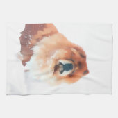 CHANCE heARTdog chow keukenhanddoek (Horizontaal)