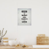 Chance - Impression d'art de 8 po x 10 po (Cuisine)