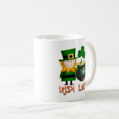 CHANCE IRLANDAISE, TASSE DE CAFÉ DU ST PATRICK (Devant droit)