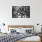 Chance Mine Lead Mining in Coeur d'Alene, ID Canvas Afdruk (Insitu (Slaapkamer))