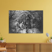 Chance Mine Lead Mining in Coeur d'Alene, ID Canvas Afdruk (Insitu (Woonkamer))