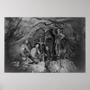 Chance Mine Lead Mining in Coeur d'Alene, ID Poster