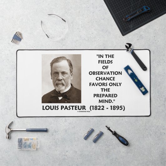 Chance Ne Favorisera Que L'Esprit Préparé Pasteur  (Poste de travail)