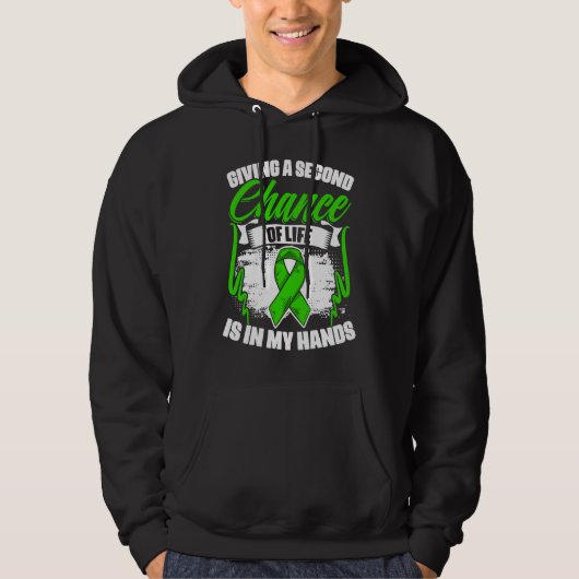 Chance Of Life Kidney Transplant Donate Life Orga Hoodie (Voorkant)