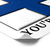 Chance Suffisante D'Être Suomi Panneau De Poster F (Coin)